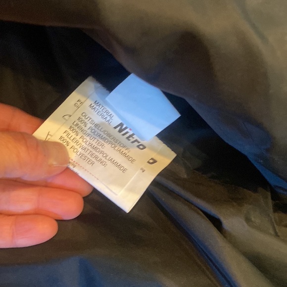 Nitro Mens riding jacket safety Padding. Large black,red, silver - Picture 12 of 14